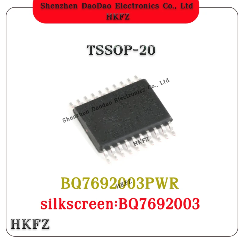

5Pcs BQ7692003PWR silk printing BQ7692003 Tsop-20 Battery monitor chip IC new original