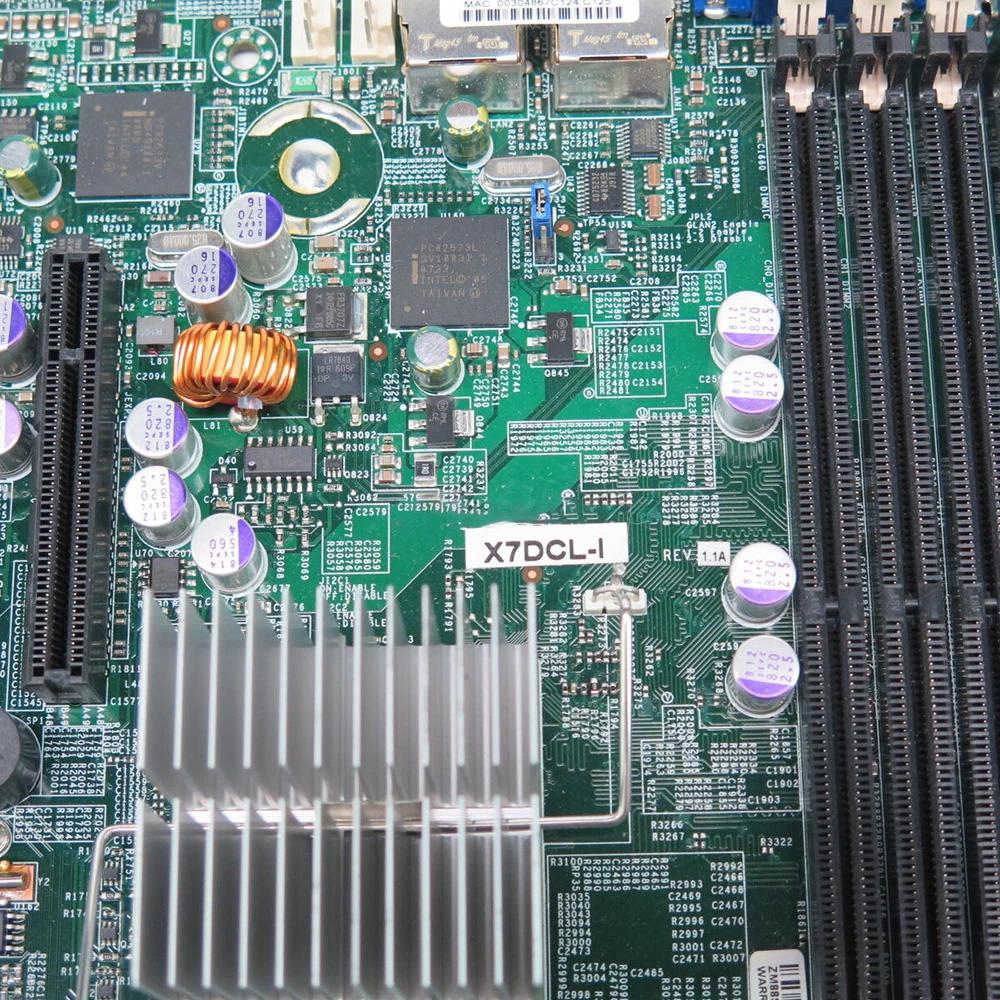 Placa base para placa base Supermicro X7DCL-I LGA-771 DDR2