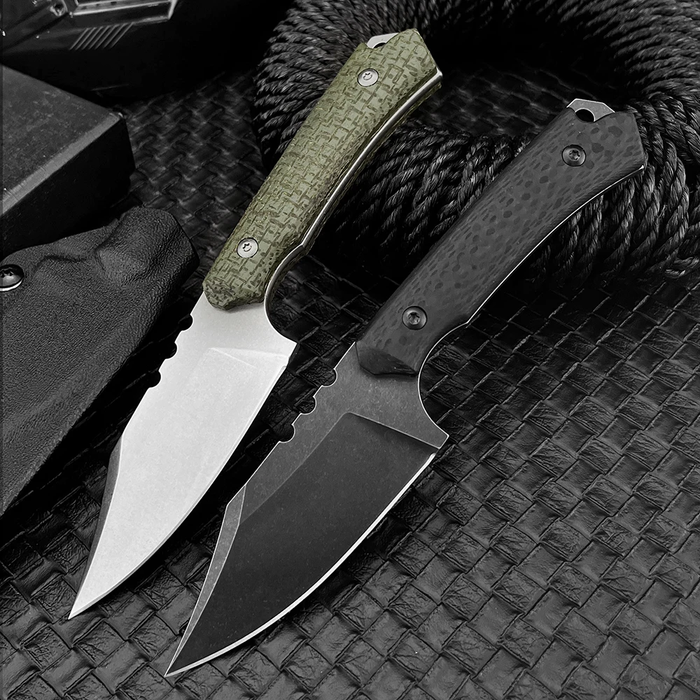 8cr13Mov صلابة عالية بقاء شفرة مثبتة سكين للتخييم الصيد فائدة متعددة الوظائف Bushcrafter التكتيكية سكين جيب #1