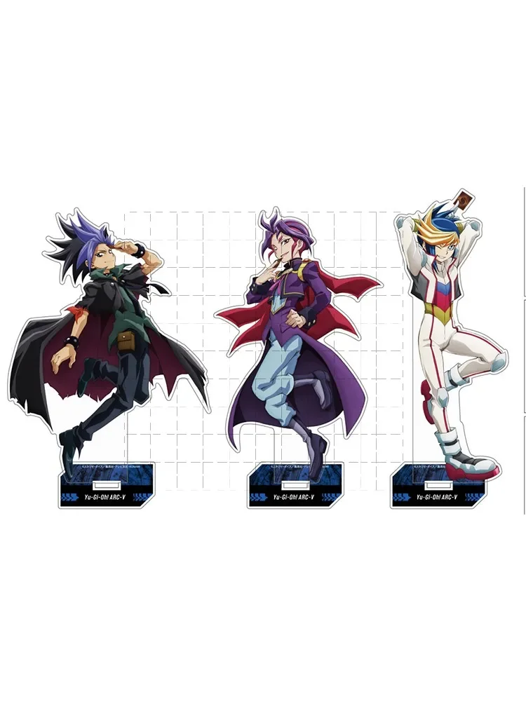 Game Yu-Gi-Oh! ARC-V Acrylic Stand Doll Anime YuGiOh Yuya Sakaki Yuto Yugo Figure Model Plate Cosplay Toy for Gift