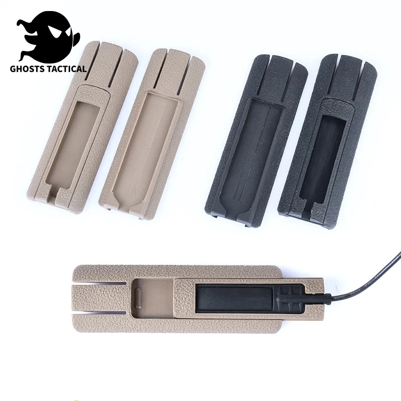 

Tactical Airsoft M600 M300 M300A Flashlight PEQ Remote Switch Mounting Slot Scout Light Pressure Switch Pad Airsoft Accessories