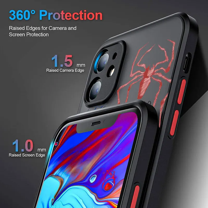 Marvel Spider Man Miles Morales Phone Case For iPhone 17 16 15 Pro Max Case 14 13 12 11 Pro Max 16e 17e Air XS XR X 8 Plus Cover - view 6