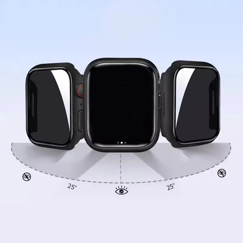 Wasserdichte Abdeckung für Apple Watch Serie 6//se 44mm 45mm Sichtschutz Displays chutz folie harte Stoßstange für iwatch Gehäuse 9/40mm 41mm