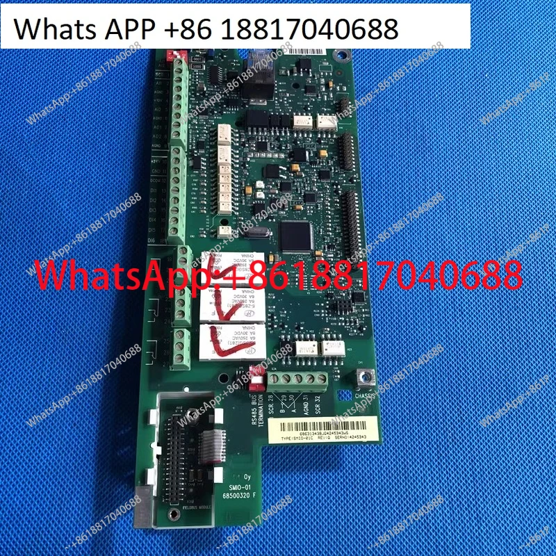 Inversor ACS510 serie CPU placa terminal control de señal iOS Tablero Principal SMIO-01C y OMIO-01C usado