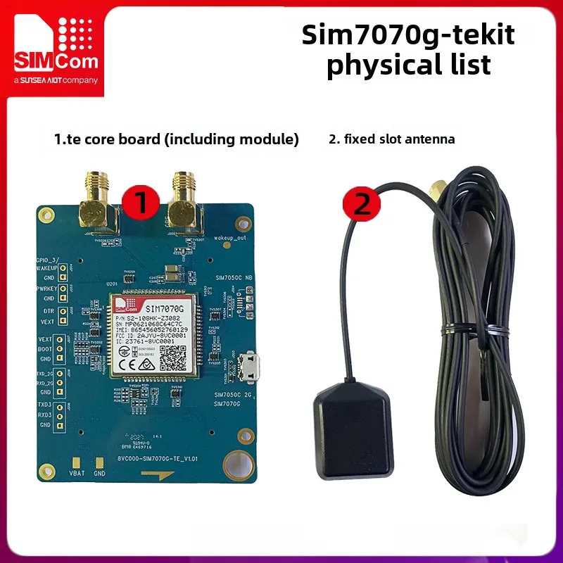 Comunicazione SIMCOM core SIM7070G-TE versione di sviluppo core gsp Beidou posizionamento cintura NB 2g versione globale