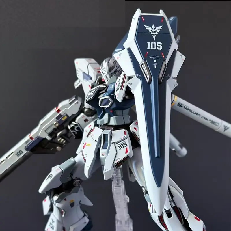 

Модель HGGundam 1/144, необработанный камень Xin'anzhou, прототип, собранная модель, игрушечная фигурка Gundam, водная наклейка + кронштейн