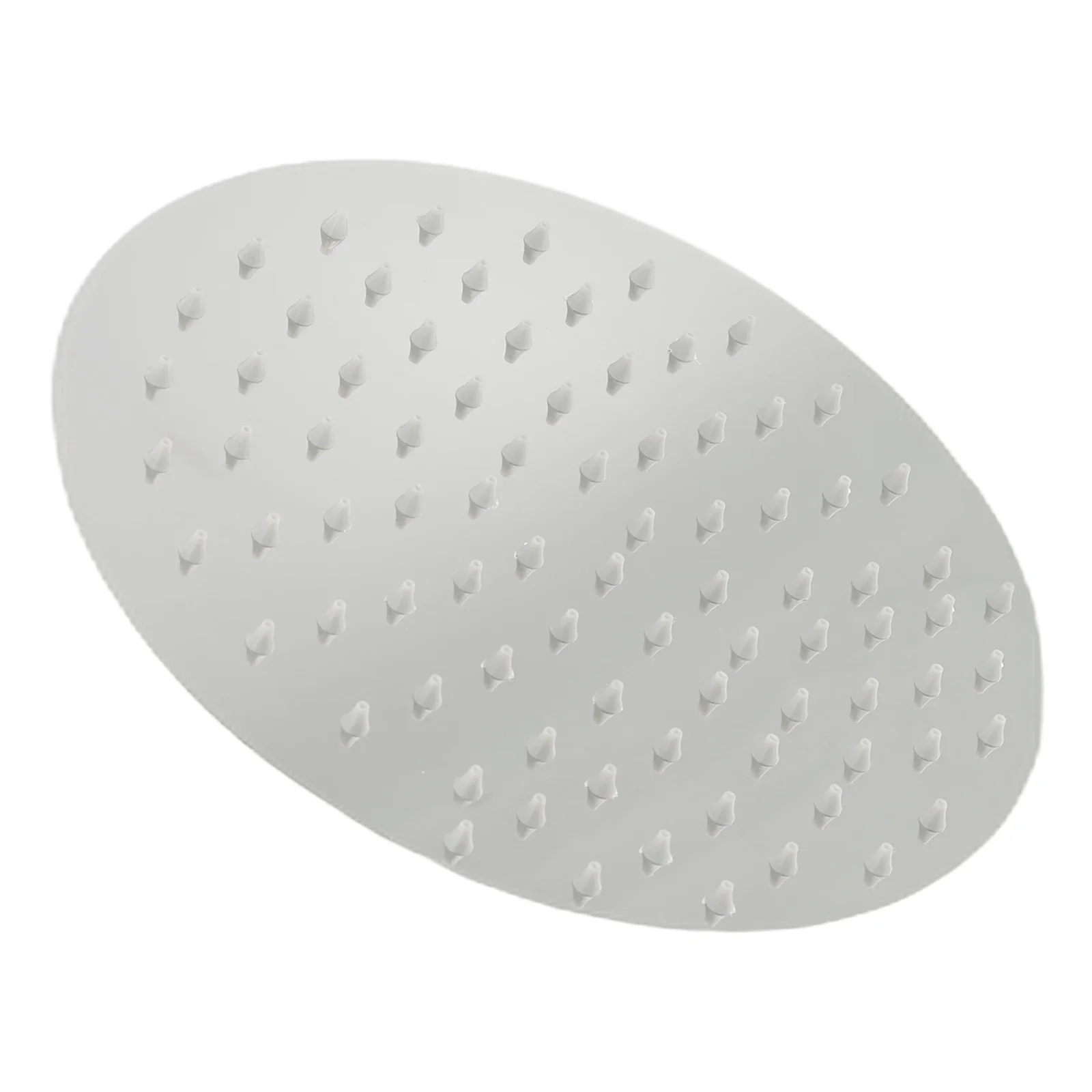 10 Inch Ultra-thin Wall Mount Rainfall Shower Head Stainless Steel Shower Arm G 1/2 Connection ABS Hose Bathroom Hardware