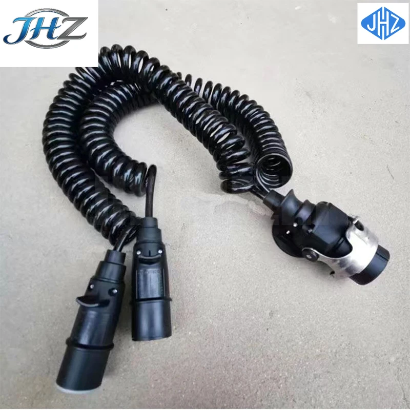 

JHZ for Cables Connection Wires Spare Parts Fit for Trucks 15 Core Connector Assembly ABS/ABS