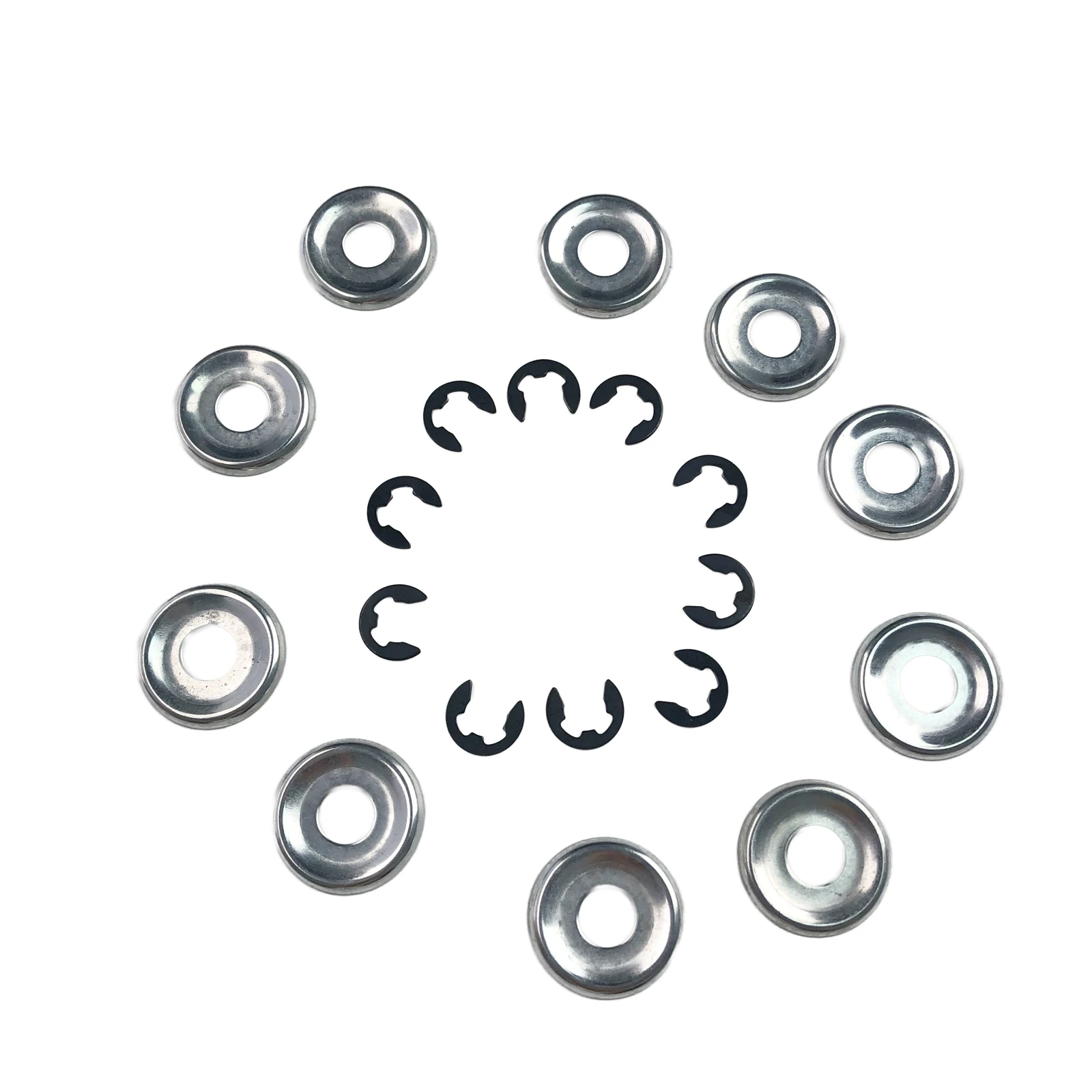 22pcs/10sets Clutch Washers 503272101 E-clips 9460 624 0801 for Stihl MS260 MS290 MS440 MS460 MS660 9460 624 0801 Husqvarna 362