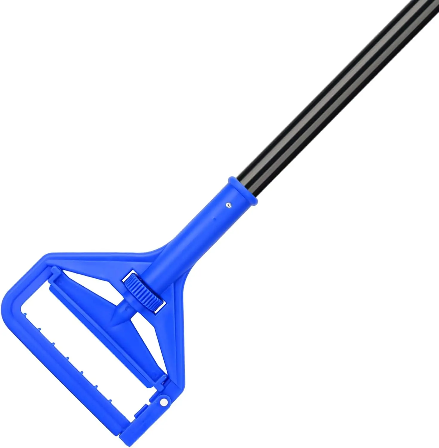 

60-Inch Heavy-Duty Commercial Mop Handle, Quick-Change Metal Stick for Wet Mops and Floor Cleaning