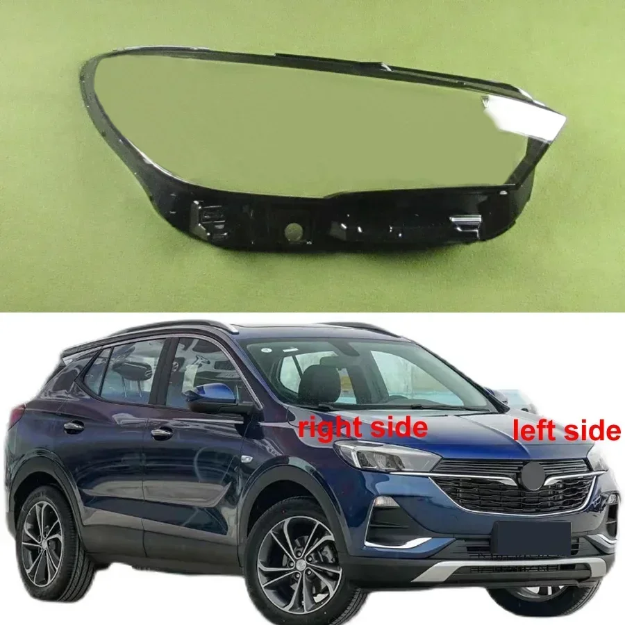 For Buick Encore GX 2020 2021 2022 Headlamp Cover Transparent Lamp Shade Case Headlight Shell Replace Original Lens Plexiglass