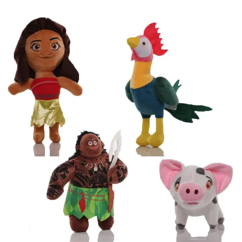 22cm Disney Moana Pet Pig Plush Toys Dolls Soft Cartoon Peripheral Plush Dolls Children Collection Birthday Christmas Gifts