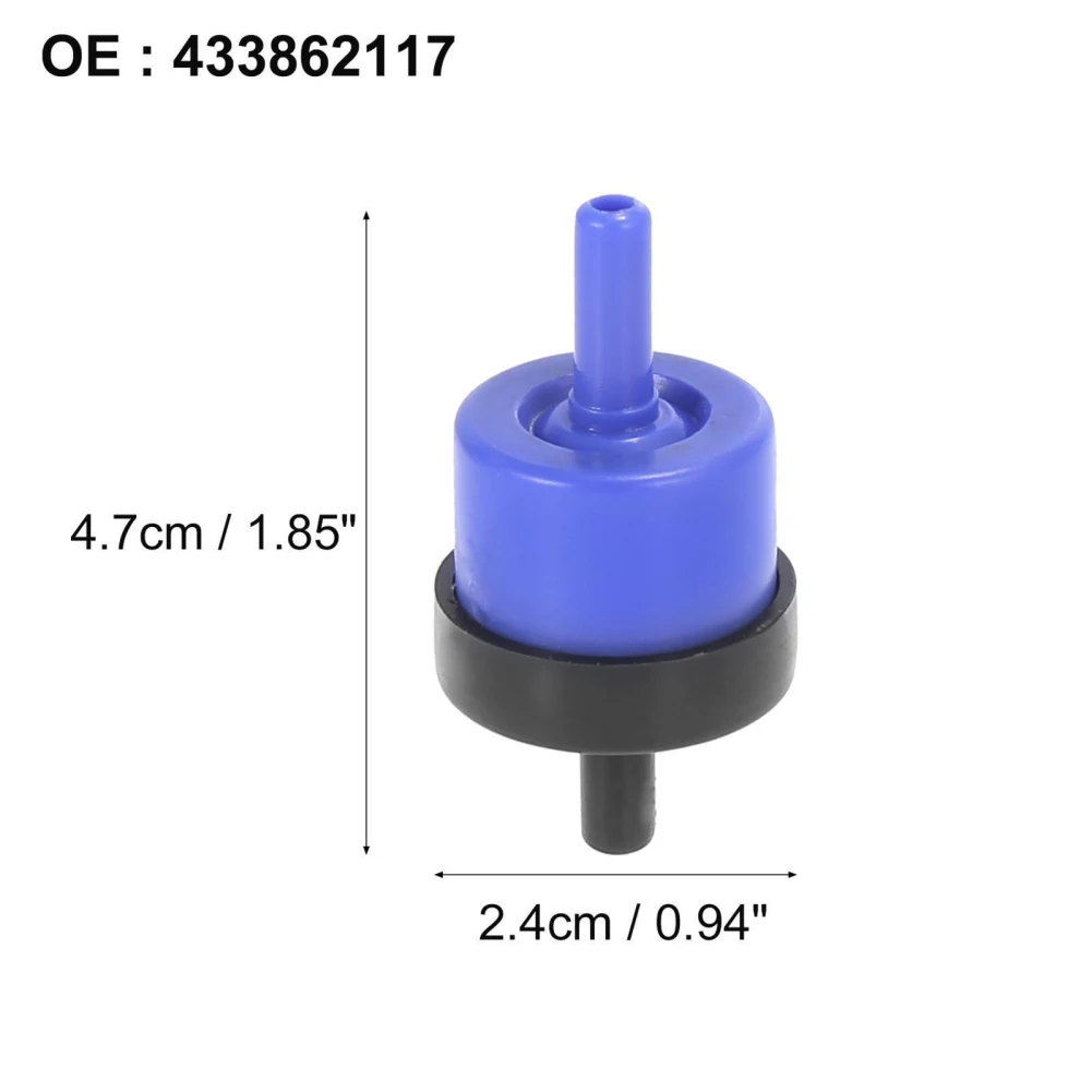 Car Vacuum Check Valve Oil-water Separator Waste Gas Valve Crankcase Ventilation Valve 433862117 Compatible For