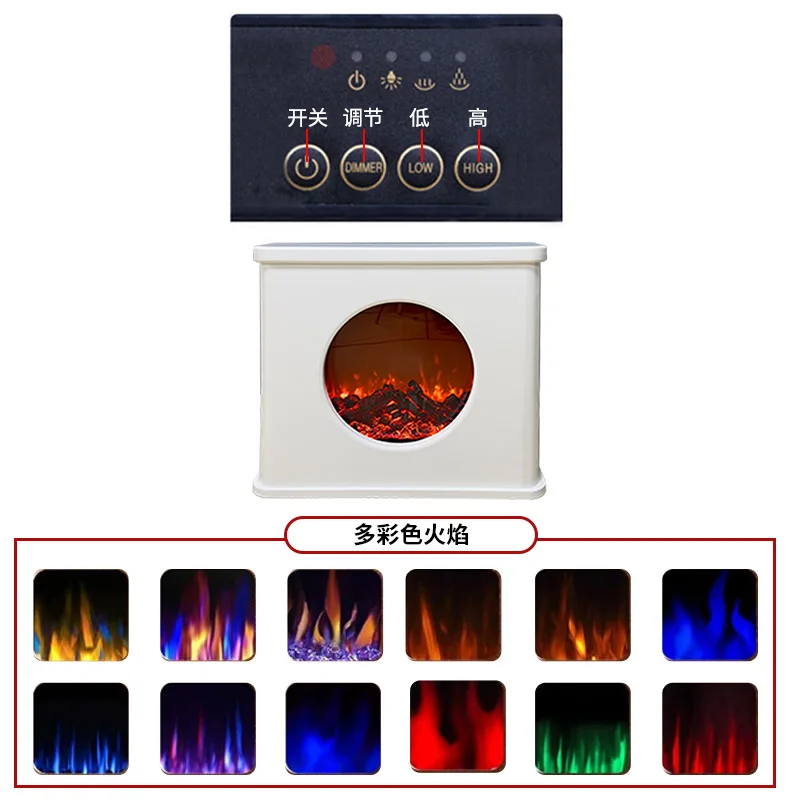 Directly from the manufacturer European electric fireplace embedded decorative cabinet household heater electronic fireplace sim