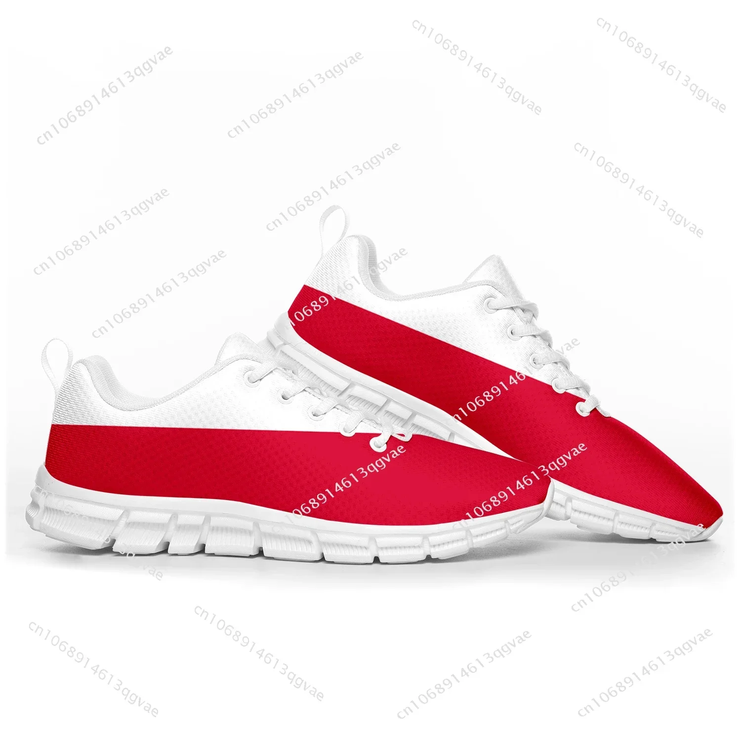 Polish Flag Sports Shoes Mens Womens Teenager Kids Children Sneakers Poland Casual Custom High Quality Couple Shoes