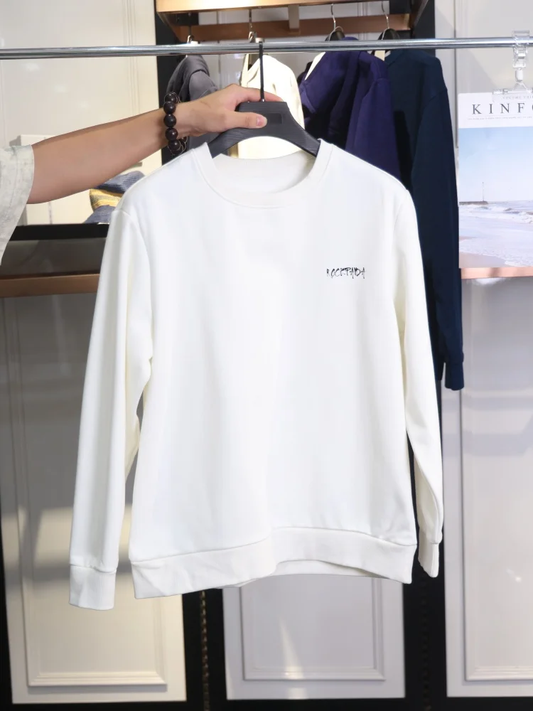 

Homesick Autumnal Casual Unisex Print Sweatshirt Youth Fashion Warm round Neck Pullover for Couples Male Female