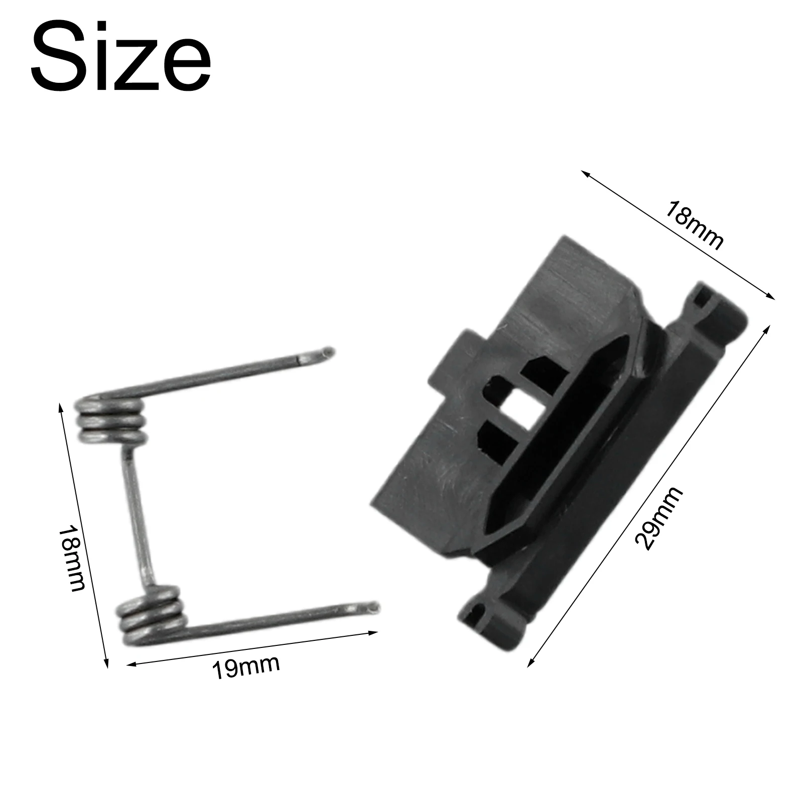 Electric Clippers Parts Hair Plastic Tongue for Coldless Clip 8148/8591/8504/1919 Improve Swing Head Precision