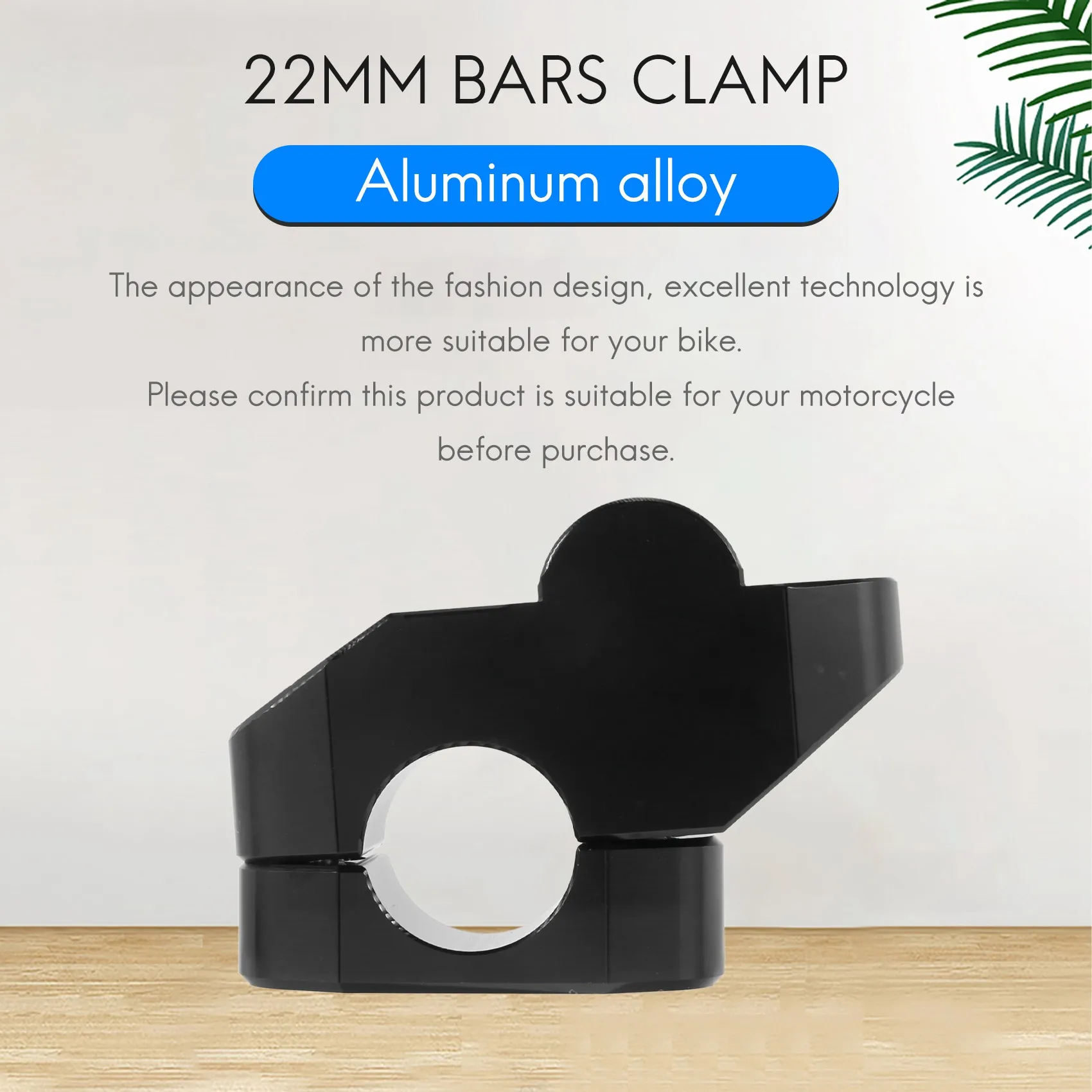 

Universal Motorcycle Handlebar Riser For 22Mm Bars Clamp For HONDA SUZUKI KAWASAKI YAMAHA