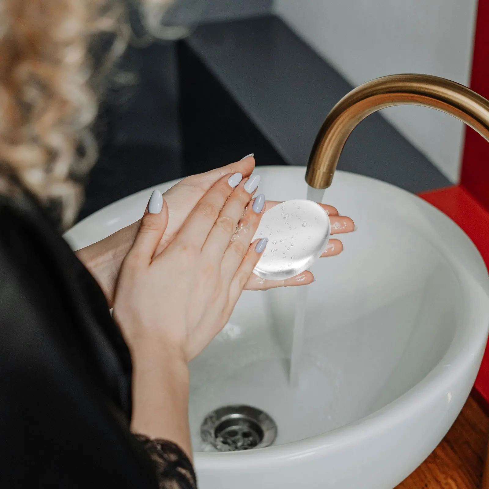 2 قطعة الفولاذ المقاوم للصدأ رائحة امتصاص الصابون بار المطبخ المعادن الصابون مزيل رائحة السمك للطهي استخدام مزيل رائحة الأسماك #1