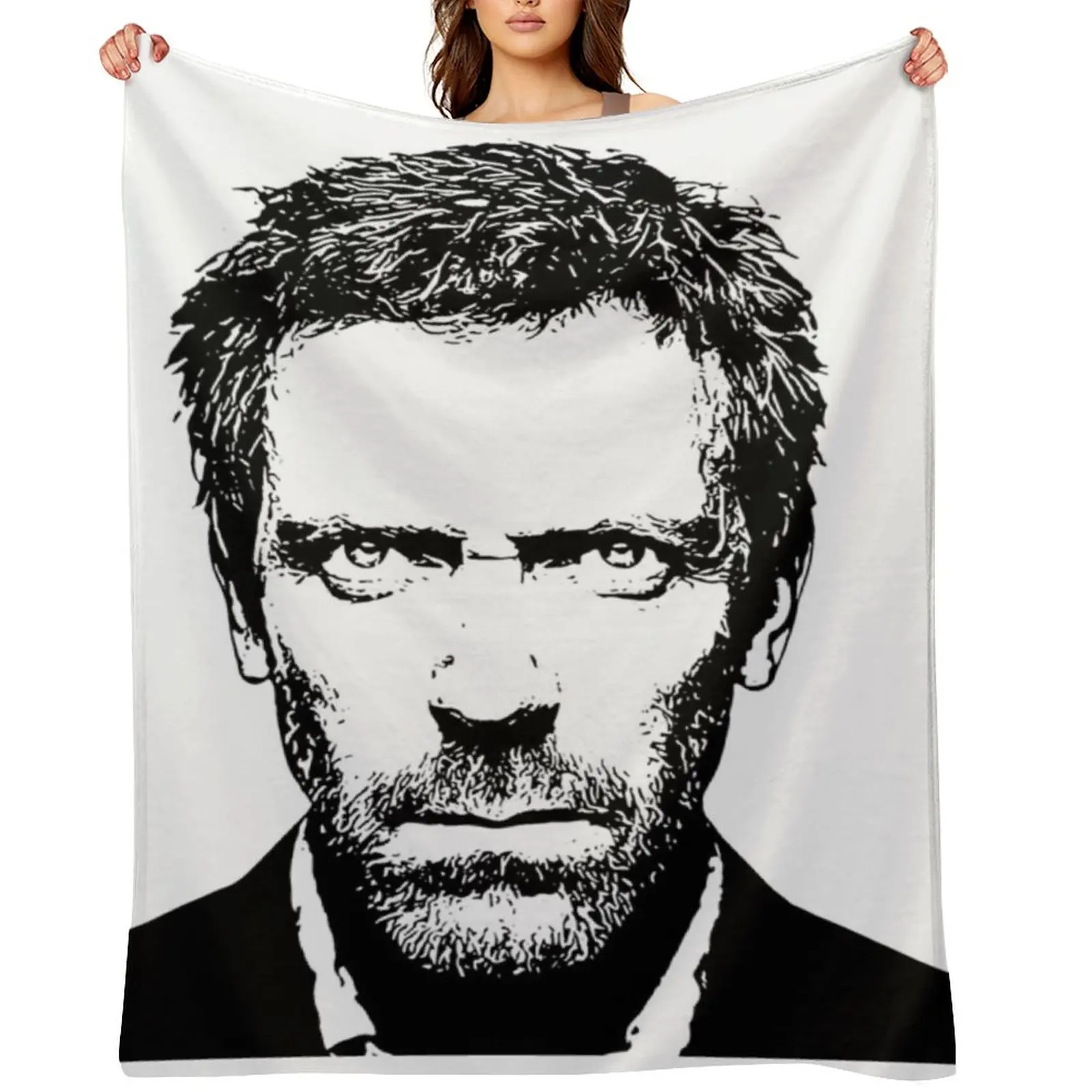 

Dr. Gregory House Throw Blanket Giant Sofa Picnic Blankets For Bed Decorative Sofa Blankets