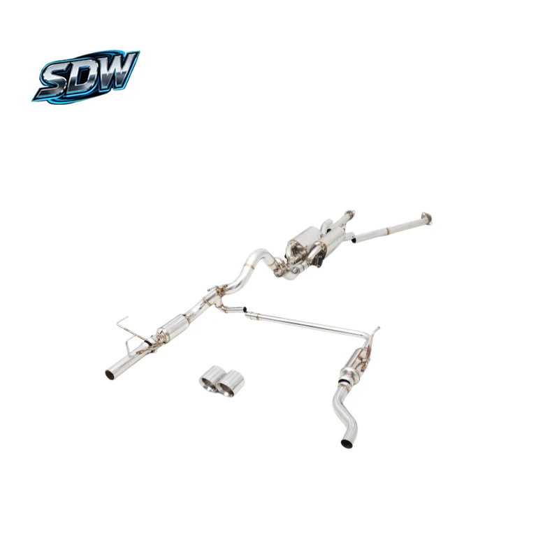 Adjustable Sound Valvetronic Exhaust Muffler for Alphard 30 Hilux Fortuner  RAV4 Camry Catback System
