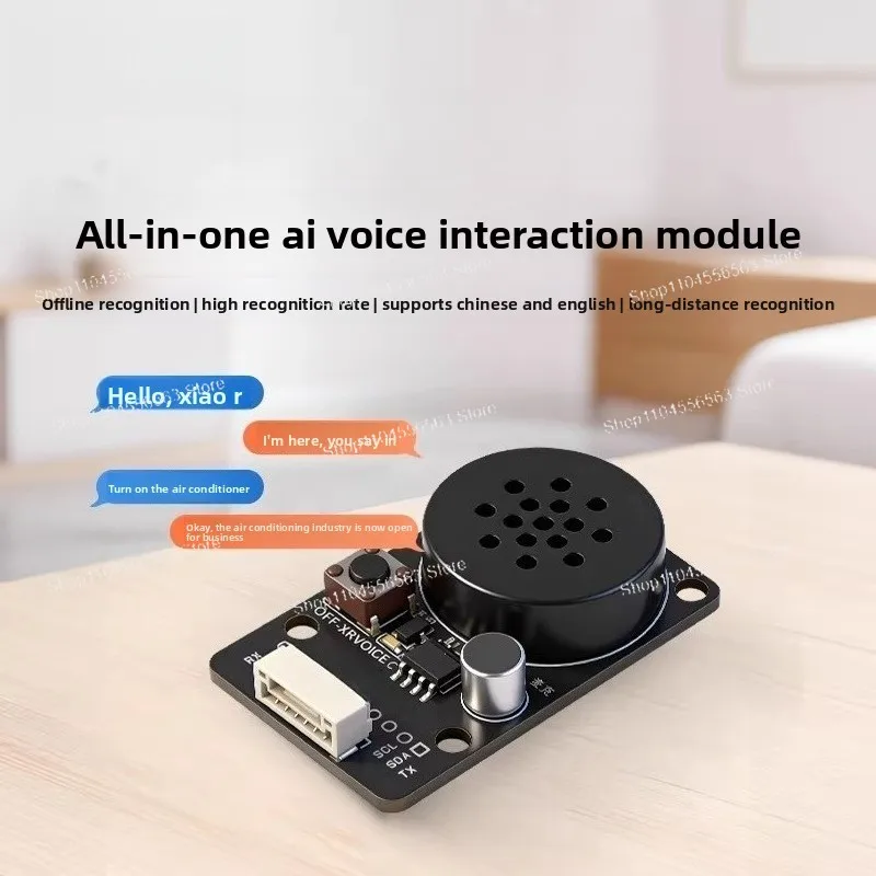 AI interaction module Integrated automatic speech recognition/broadcasting Chinese and English programmable sensor