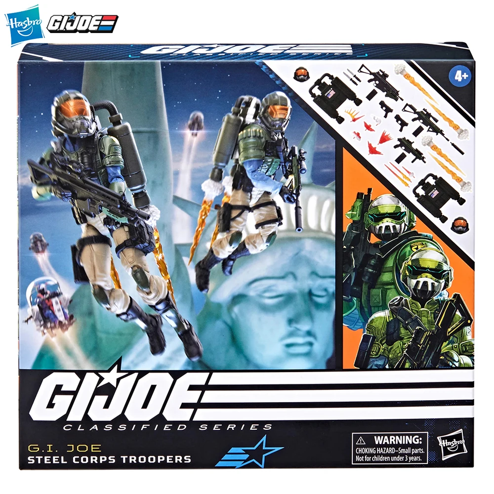 

[In-Stock] Hasbro G.I. Joe Classified Series #95 Steel Corps Troopers 2-Pack-Set 15cm Collectible Action Model Figure Toys