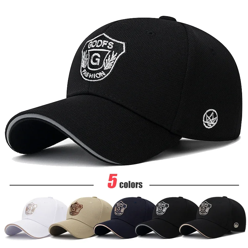 G Letter Embroidery Baseball Cap New Fashion Mens Womens Unisex Outdoor Casual Sport Running and Other Duck Tongue Cap Sun Hat