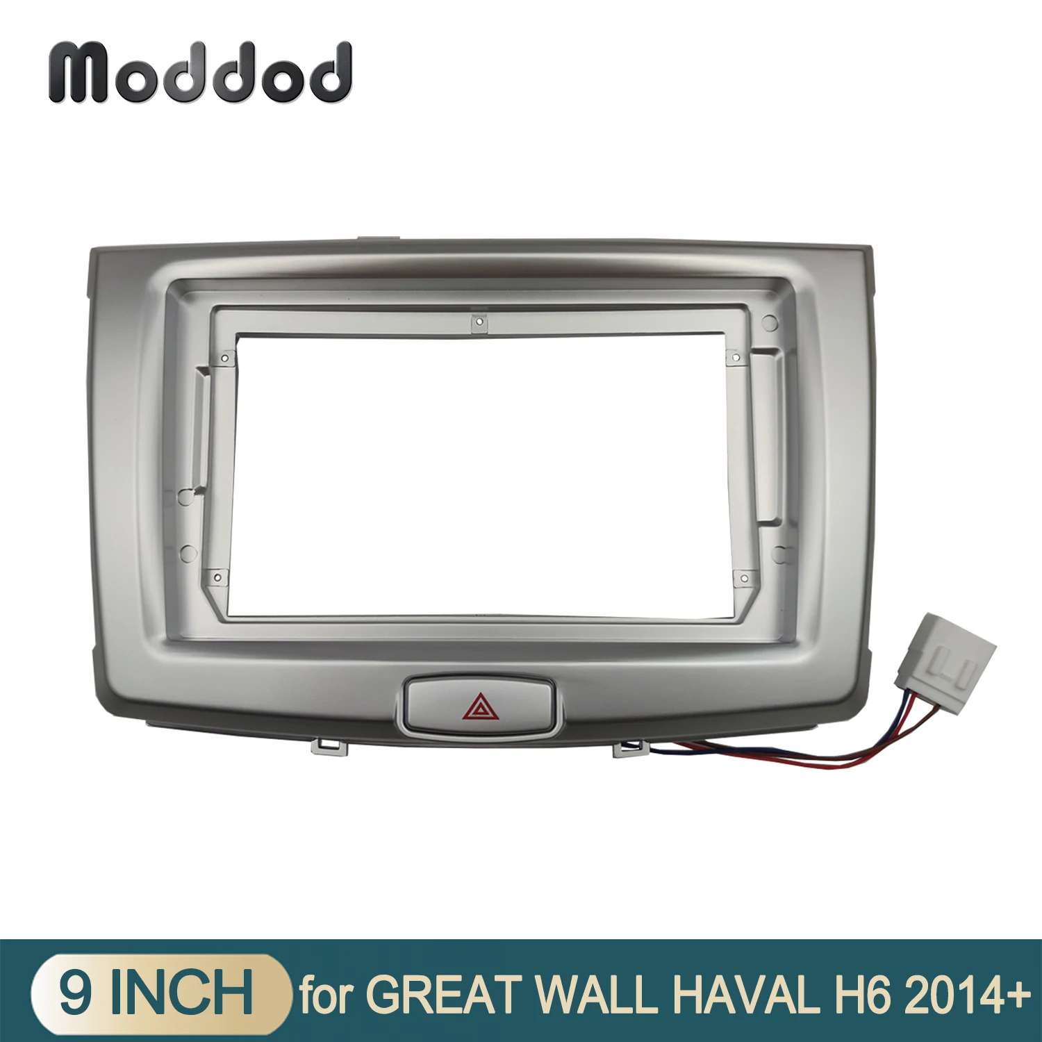 

9 INCH Radio Frame for GREAT WALL HAVAL H6 2014+ Stereo GPS DVD Player Install Surround Panel Face Plate Dash Mount Trim Kit