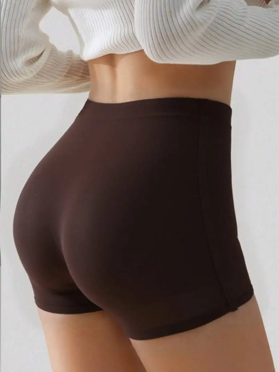 Women Seamless Slip Shorts Soft Breathable Anti-Chafing Underwear Comfortable Summer Panties