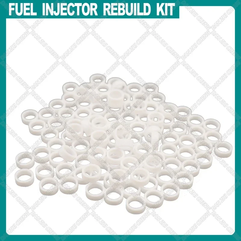 

500pcs Wholesale 3.2*7.8MM OD:6.1MM For Volkswagen GDI Fuel Injector PTFE seals for fuel injector repair kits EA888