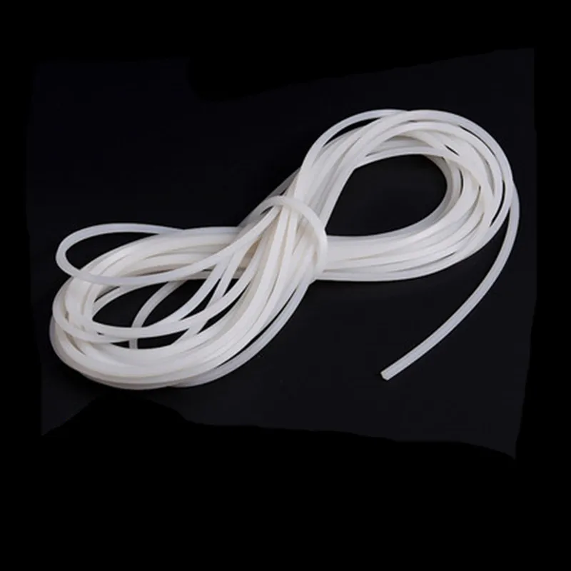 5mm x 5mm/10mm/15mm/20mm/30mm High Temperature Resistant Solid Silicone Rubber Sealing Strip Weatherstrip