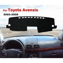 For Toyota Avensis 2003-2008 Dash Mat Sun Shade Anti-UV Carpets Car Accessories Car Dashboard Cover