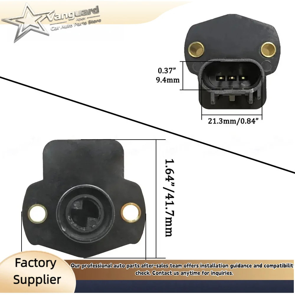 for Jeep Cherokee Grand Cherokee Dodge Durango Dakota 56027942AF Throttle Position Sensor 4874371AD 5019411