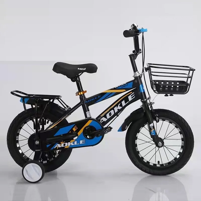 WOLFACE 2022 New Children's Bicycle 3-10 Years Old Boys And Girls Light Bicycle 14 Inch 16 Inch 20 Inch Stroller Dropshipping