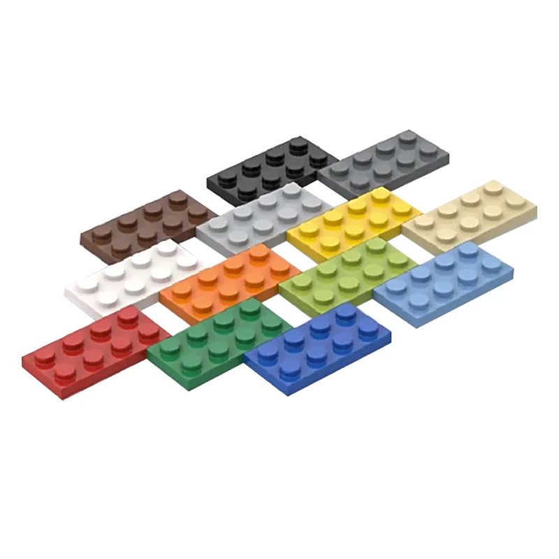 

70pcs compatible with 3020DIY building blocks, thin graphic bricks, 2x4-point educational creative children's plastic toys