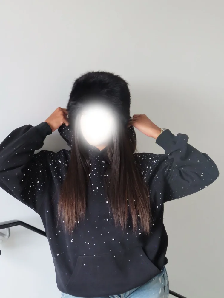 Sparkle Starry Rhinestone Hoodie 3
