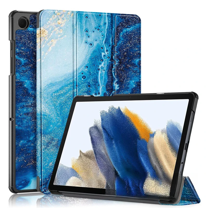 For Galaxy Tab A11 tablet protective case A11 plus Tri-Fold painted hard case 2025