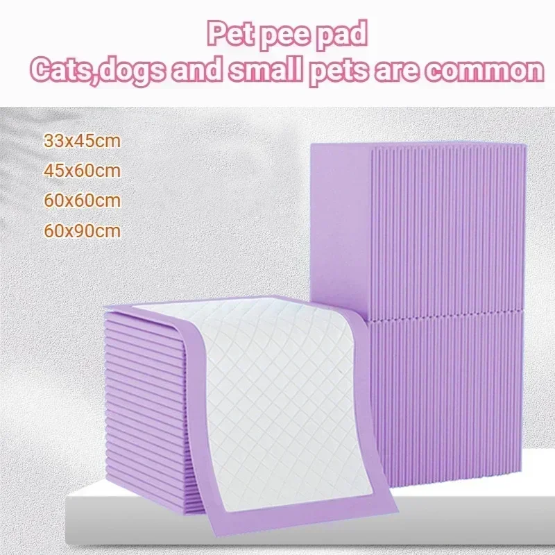 Super Absorbent Pet Mat Diaper Dog Training Pee Pads Ultrathin Disposable Nappy Mat for Cats Dog Quick-dry 20/40/100pcs