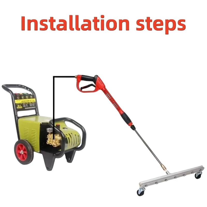 Imagem -05 - Limpador de Chassis o Máquina de Limpeza Varredor de Água Karcher Lavor Bosch Elitech Blackdecker Wap Stanley de Alta Pressã