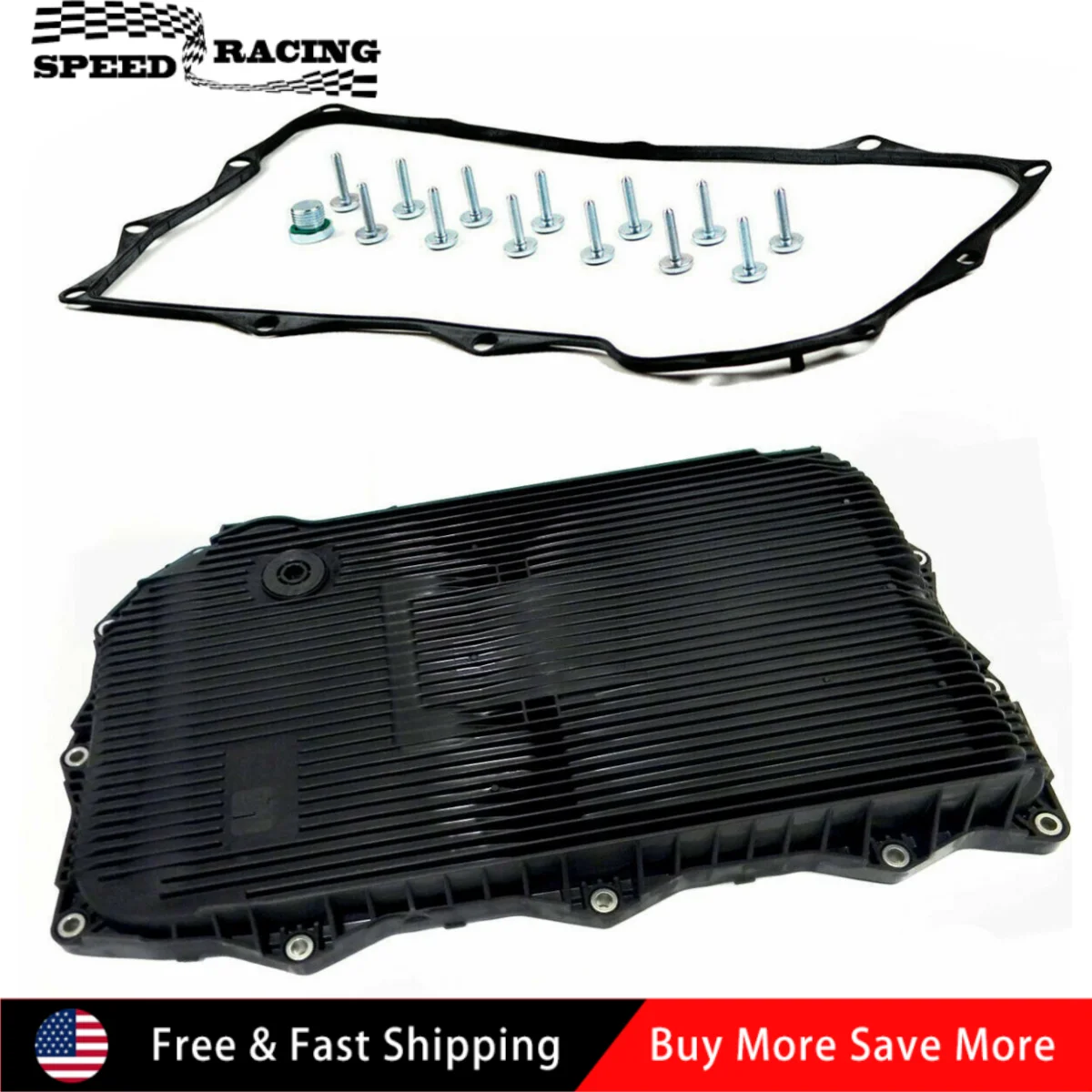 8HP70H 8HP70HIS 8HP70L 자동차 자동 변속기 오일 팬 + 필터 + 가스켓 + 볼트 키트 2014-2016 BMW 228i F22 F23 OP-0204