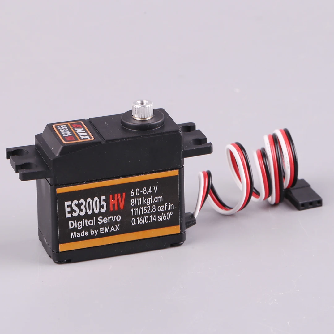 EMAX ES3005HV High Voltage Metal Gear Digital Servo 43g All-Purpose for RC Fixed Wing Helicopter 450 550 High-Quality Parts