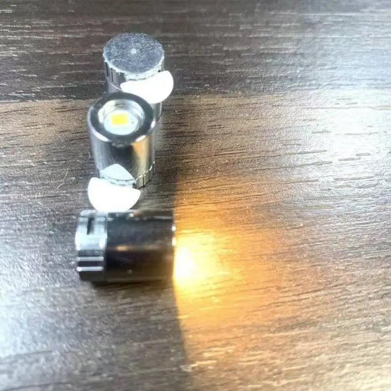 581E 10pcs Lampadini in miniatura Sostituzione colorata piccola lampadina a led bambole bamboli per bambole in miniatura in in