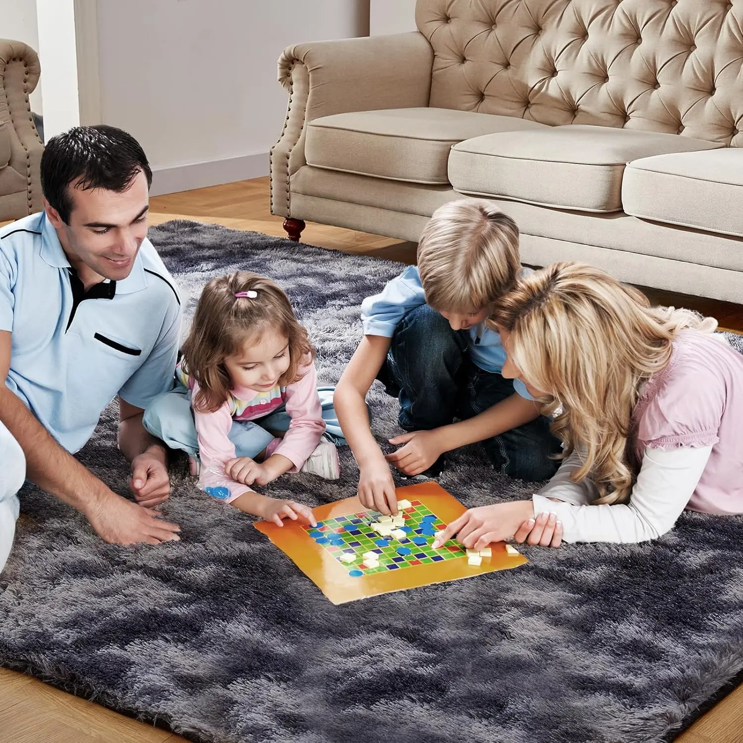 Silk Wool Rug Bedroom Living Room Carpet Children Shag Furry Area Carpet Prayer Rugs Living Room Mat Large Home Decorate Blanket