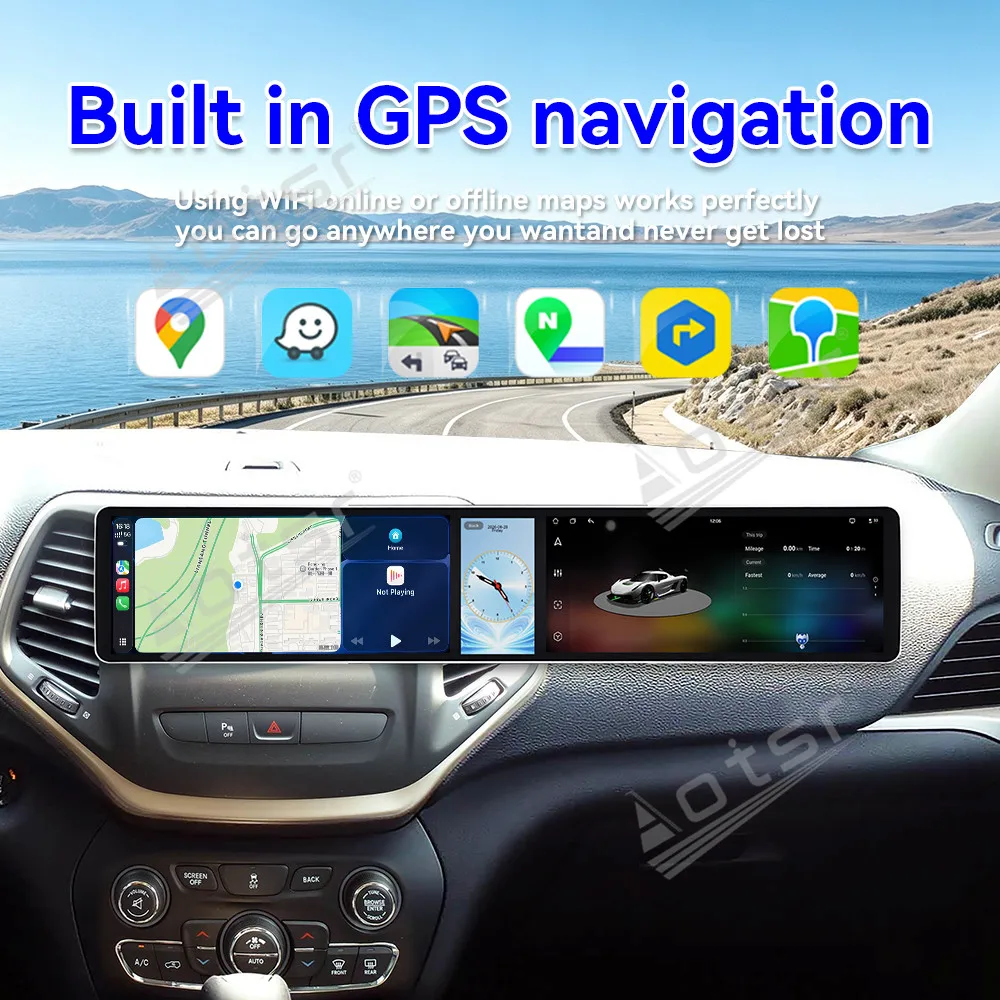 Android 15 CARPLAY Dual 12.3