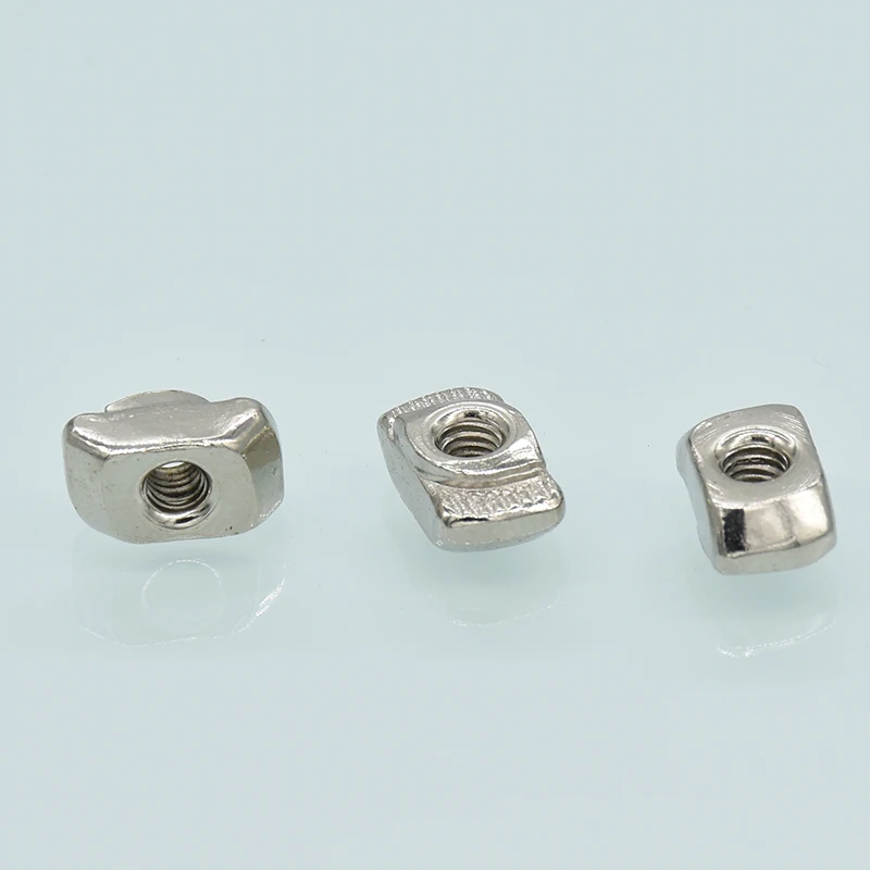 50Pcs M3/M4/M5 Slot T-nut Sliding Nut Aluminum Extrusions Furniture Profile 2020 series Slot Groove 6mm