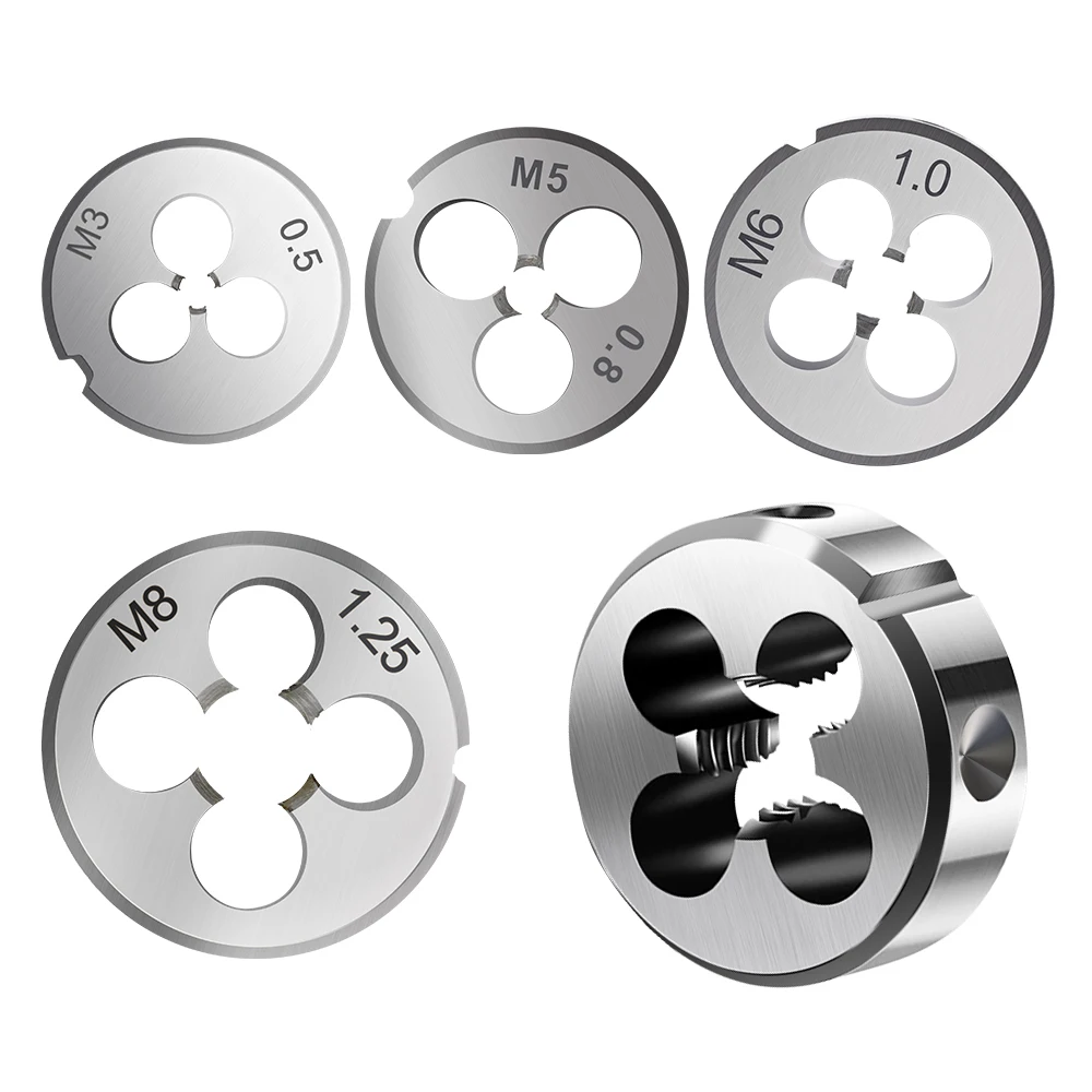 Imagem -05 - Xcan Mão Direita Metric Screw Die Metal Threading Ferramentas de Corte Thread Die M15-m52 Alloy Steel
