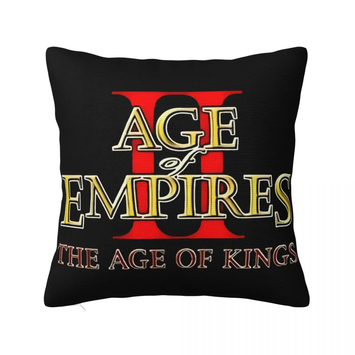 Age Of Empires Ii The Age Of Kings Game 1999 Black All Sizes S 5Xl Any Logo High Quanlity Different Pillow Case