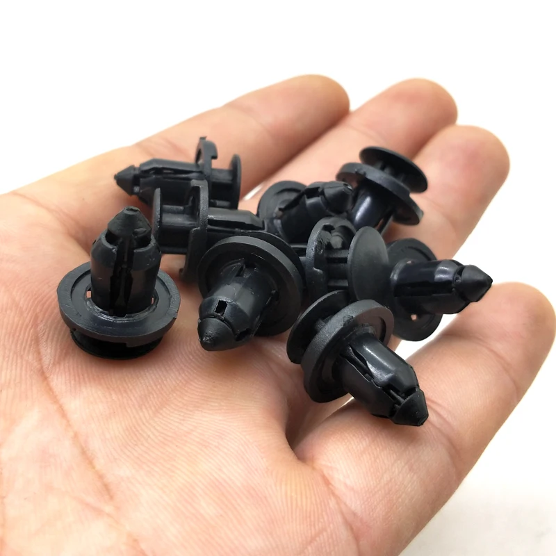 Car Clips Fastener 20pcs for Honda Civic CRV Accord ... Push Type Rivet Bumper Mud Flaps Fender Retainer Hood Moulding Garnish