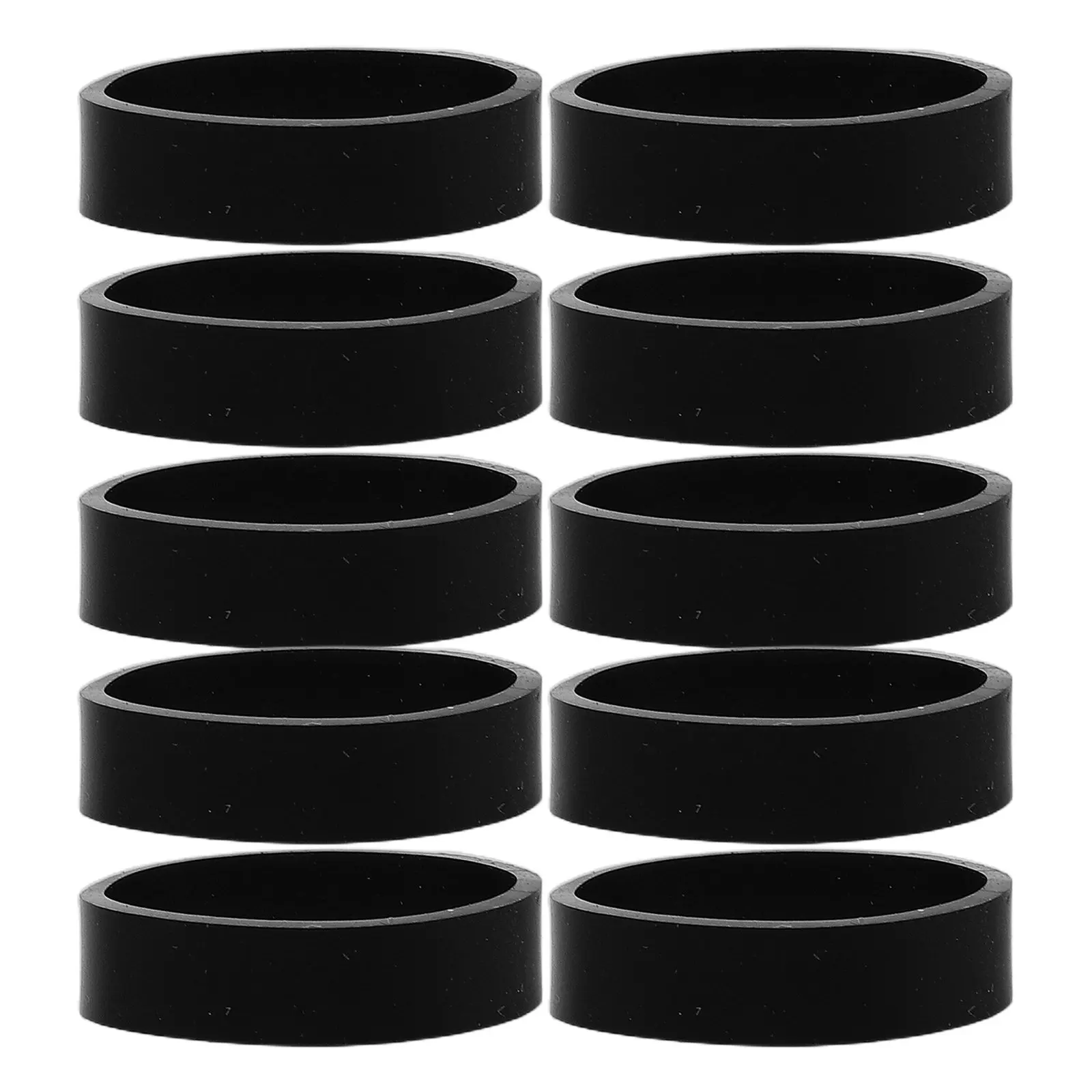 1000Pcs Reusable Silicone Cable Rings Elastic Cord Ties 15x5x1mm Minimalist Cord Organizer for Office School Home Data Power